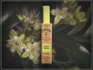 The best Lemon Myrtle Scentlogs natural soy wax melts fresh purifying lemony