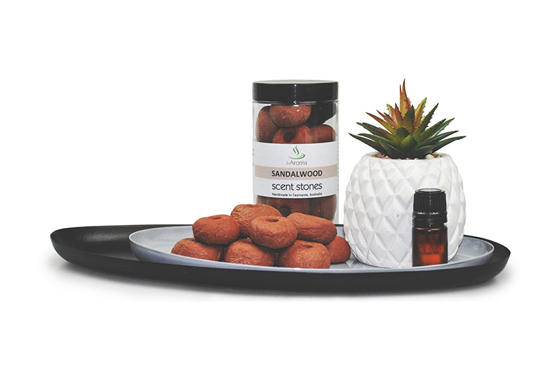 Sandalwood Scent Stones for fragrancing wardrobes, drawers, bathrooms, cars, bags, shoes