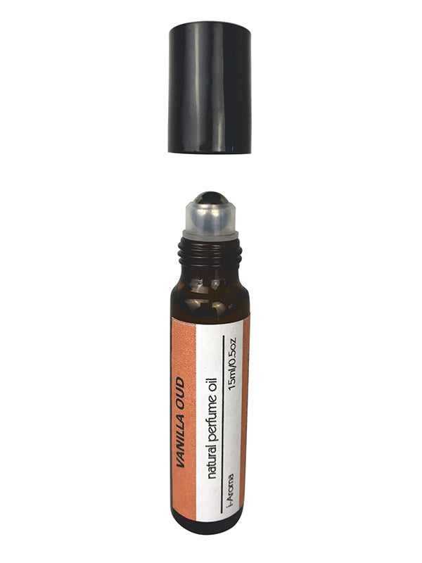Vanilla Oud Natural Roll on Perfume Oil by i-Aroma