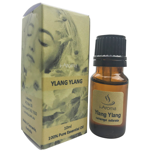10ml pure Ylang Ylang essential oil, calming, coping with anger, depression, anxiety, retain moisture in the skin, aphrodisiac.